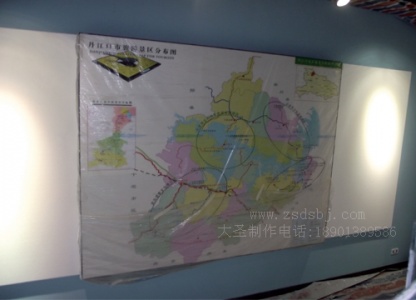丹江口市旅游景区分布图