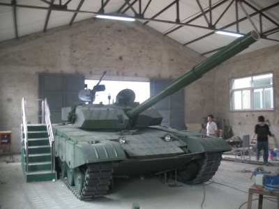 中国99改主战坦克
